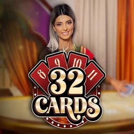 32 Cards slot visual from Ezugi available on baloobets.de