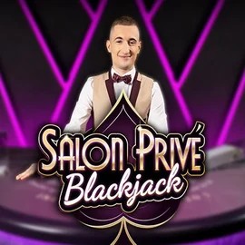 Blackjack Salon Privé logo by Ezugi at BalooBet Casino