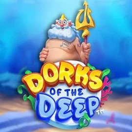 Dorks of the Deep slot logo by Hacksaw Gaming at BalooBet CasinoDorks of the Deep