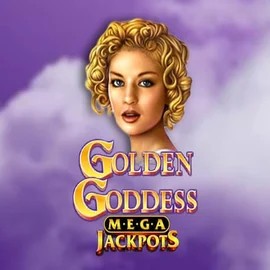Golden Goddess Megajackpots slot logo by IGT at BalooBet Casino
