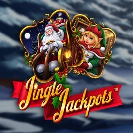Jingle Jackpots by Dragon Gaming, showcased at baloobets.de – game logo