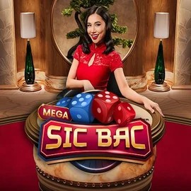 Mega Sic Bac slot logo by Pragmatic Play at BalooBet Casino