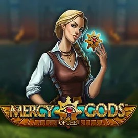 Mercy Of The Gods online game logo by NetEnt on baloobets.de