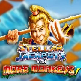 Stellar Jackpots with More Monkeys logo by Lightning Box Game BalooBet Casino